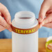 Choice "Teriyaki" Silicone Squeeze Bottle Label Band for 32 oz. Standard & Wide Mouth Bottles Main Thumbnail 1