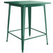 Lancaster Table & Seating Alloy Series 32" x 32" Emerald Outdoor Bar Height Table Main Thumbnail 1