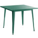 Lancaster Table & Seating Alloy Series 36" x 36" Emerald Dining Height Outdoor Table Main Thumbnail 1