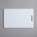 18" x 12" x 1/2" White Polyethylene Cutting Board Main Thumbnail 2