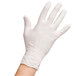 Noble Products Medium Powder-Free Disposable Latex Gloves for Foodservice Main Thumbnail 1