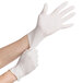 Noble Products Medium Powder-Free Disposable Latex Gloves for Foodservice Main Thumbnail 2
