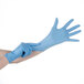 Noble Products Nitrile 4 Mil Thick Powder-Free Textured Gloves - Medium Main Thumbnail 2
