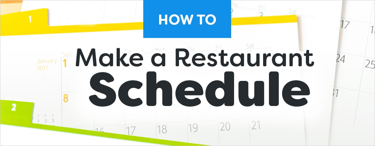 Employee Scheduling Software For Restaurants Mokasinhq
