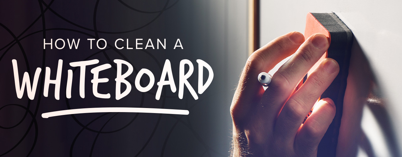 How to Clean a Whiteboard Remove Dry Erase Marker Stains For Good