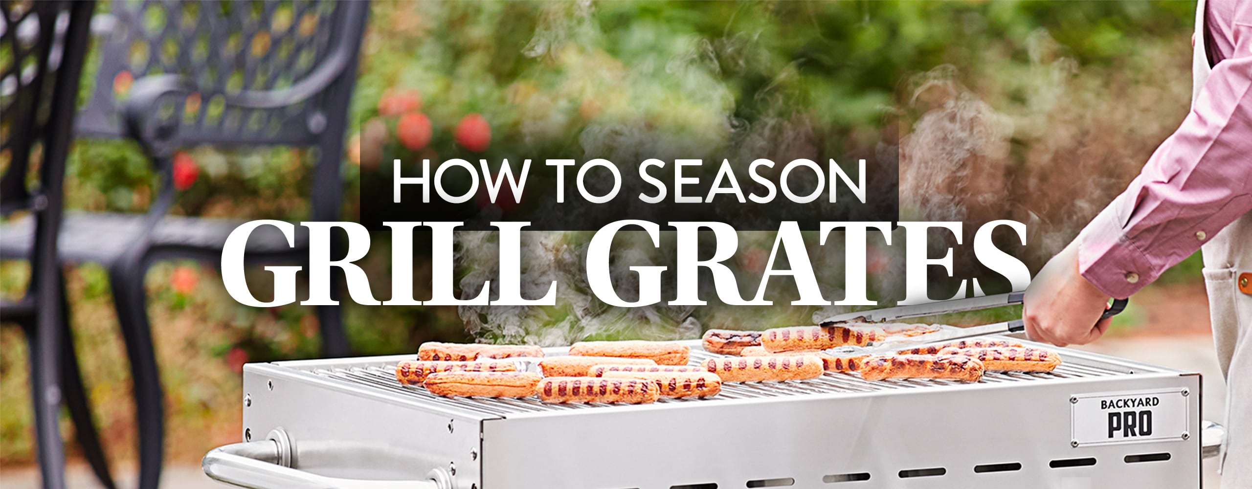 How to Season and Care for Your Grill Grate