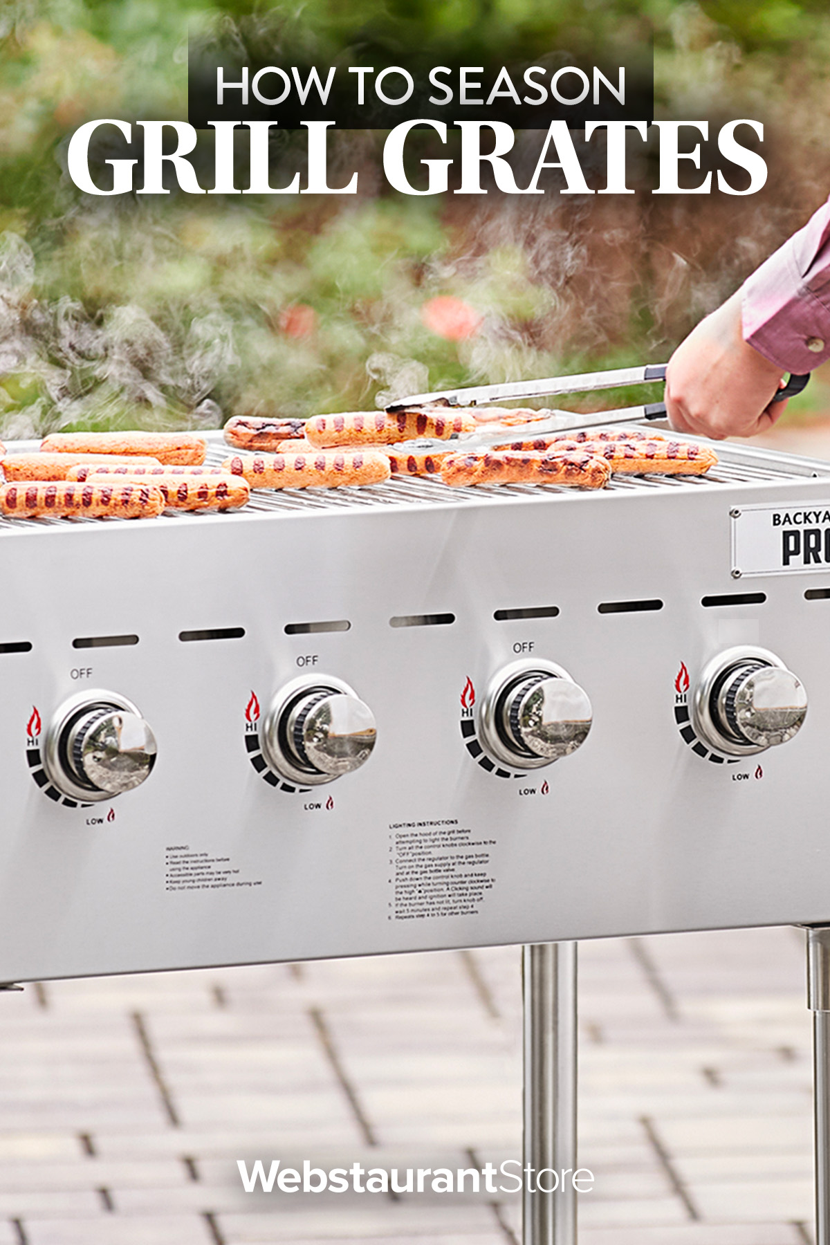 How To Season Stainless Steel Grill Grates staurantStore