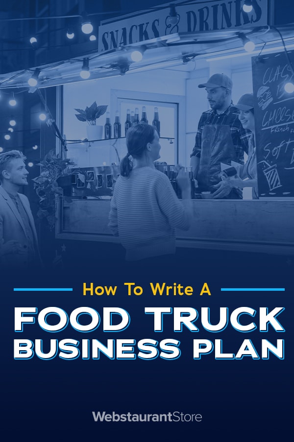 how to write a business plan for food truck