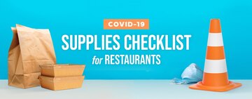 Coronavirus Supplies Checklist for Restaurants 