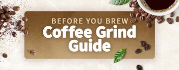 Coffee Grind  Size Chart