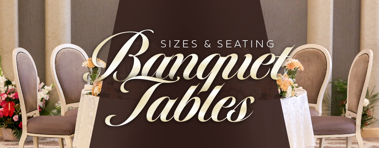Banquet Table Seating How Many People, How Long Are Banquet Tables