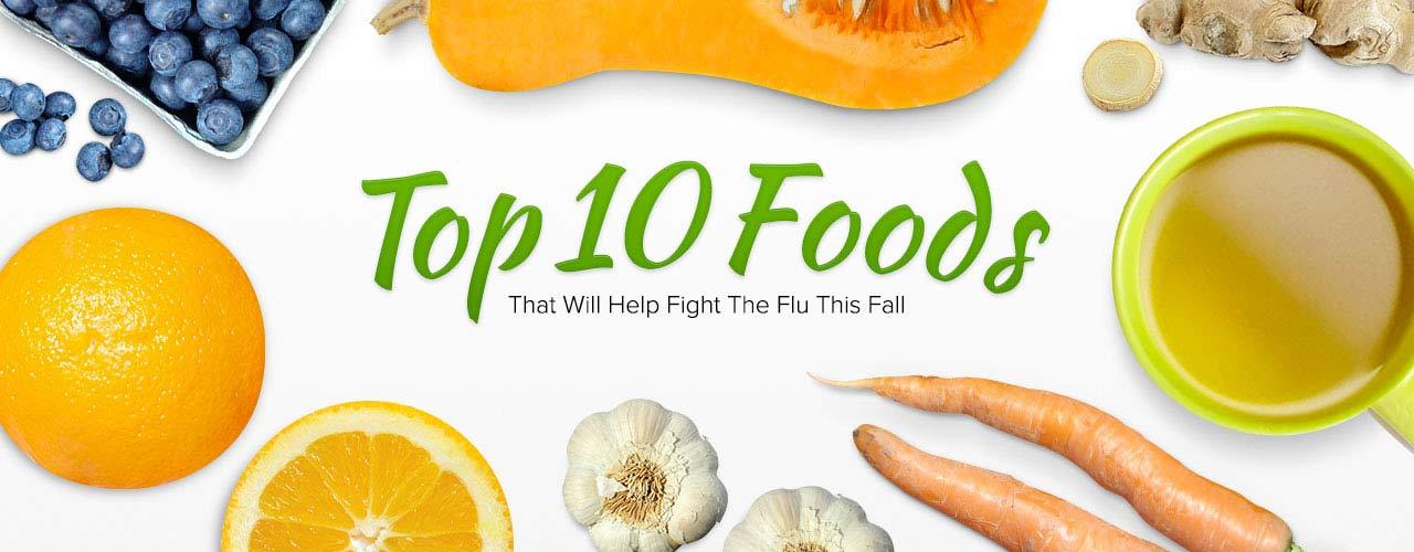 Top 10 Flu Fighting Foods