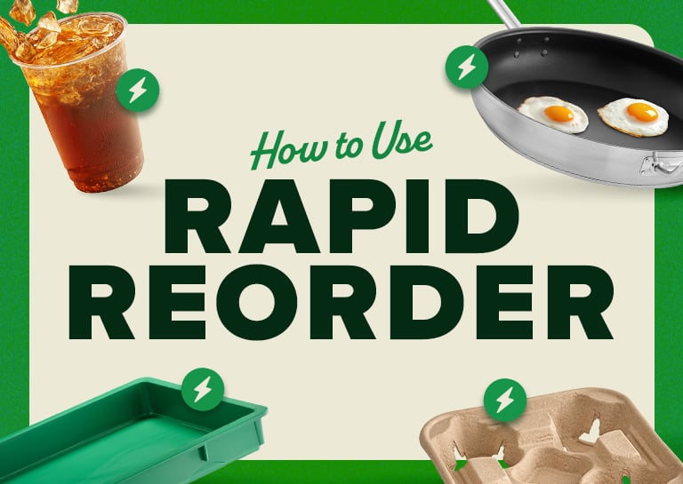 Express Reorder How to Use WebstaurantStore's Rapid Reorder Tool