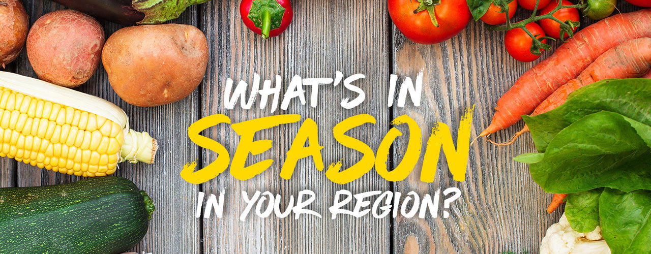 Fruits And Vegetables In Season By Month Chart