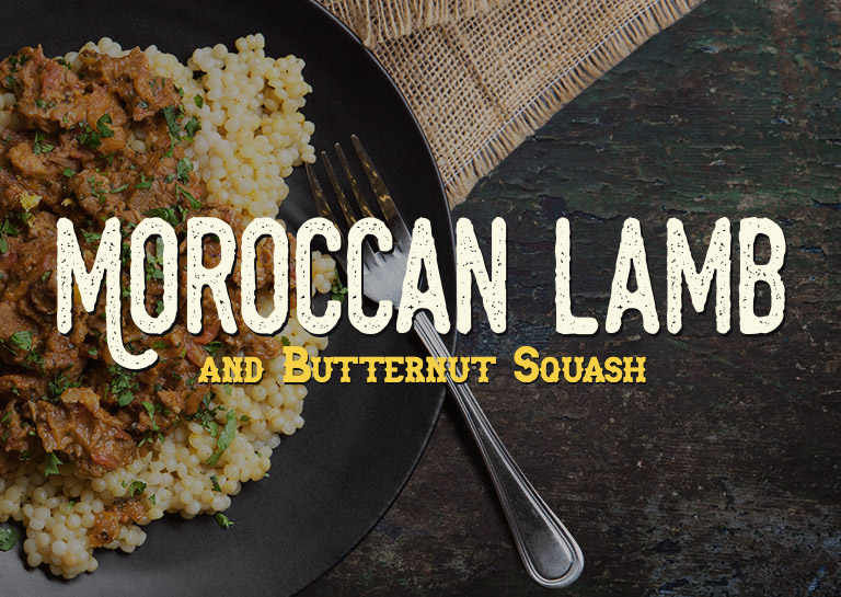 Recipe Moroccan Lamb Tagine with Butternut Squash