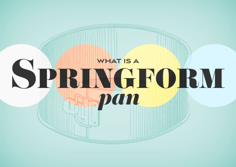 What is a springform cake pan how do you use it 