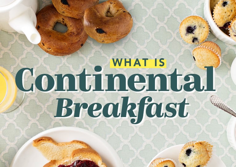 What Is Continental Breakfast Menu