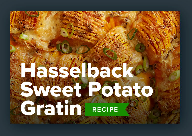 Hasselback Potato Gratin Recipe