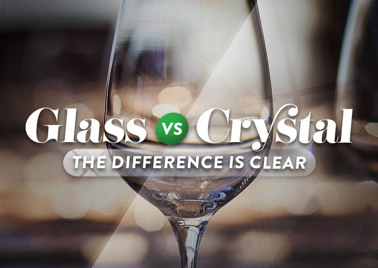 How to Tell the Difference between Glass and Crystal