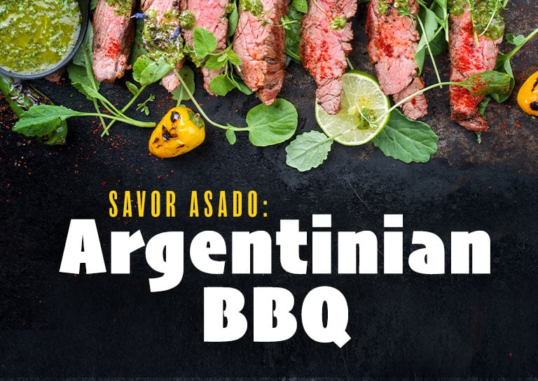 argentine asado plate