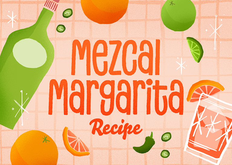 Spicy Grapefruit Mezcal Margarita Recipe