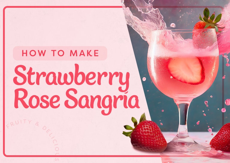 Strawberry Rose Sangria Recipe