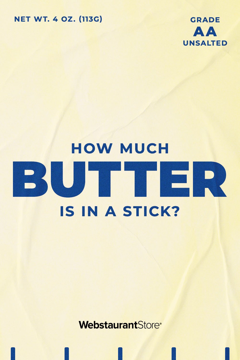 Sticks, Blocks, Grams or Cups? Measuring Butter