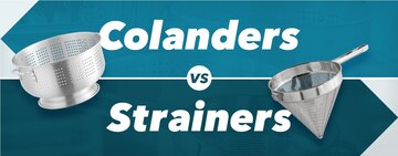 Colander vs Strainer