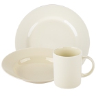 10 Strawberry Street Royal Cream Porcelain Dinnerware