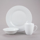 10 Strawberry Street Catering Pack White Porcelain Dinnerware