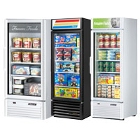 1 Section Glass Door Merchandising Freezers