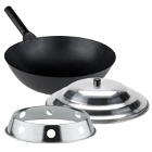 Asian Woks, Wok Covers, and Wok Rings