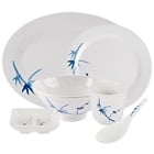 Blue Bamboo Melamine Dinnerware