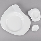 Chef & Sommelier Divinity White Porcelain Dinnerware by Arc Cardinal