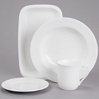 Chef & Sommelier Embassy White Porcelain Dinnerware by Arc Cardinal
