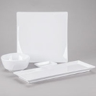 Classic White Melamine Dinnerware