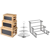 Buffet Risers Food Display Stands Webstaurant