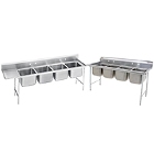 4 Compartment Sinks