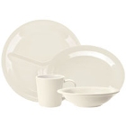 GET Ivory and Diamond Ivory Melamine Dinnerware