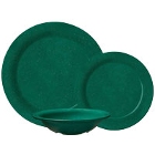 GET Kentucky Green Melamine Dinnerware