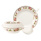 GET Tea Rose Melamine Dinnerware