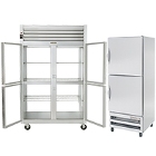 Half Door Pass-In / Pass-Through Refrigerators