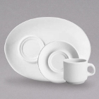 Homer Laughlin Cafe Robusta Arctic Bright White China Dinnerware and Beverageware