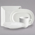 Homer Laughlin Aurora Ameriwhite Bright White China Dinnerware