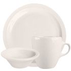 Homer Laughlin Narrow Rim Ivory (American White) China Dinnerware
