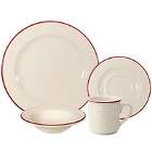 Homer Laughlin Lydia Maroon China Dinnerware