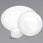 International Tableware Dresden Bright White Stoneware Dinnerware