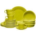 Homer Laughlin Lemongrass Fiesta Dinnerware