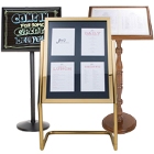 Menu Stands and Sign Stands
