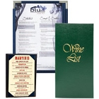 Menu Holders and Guest Check Presenters